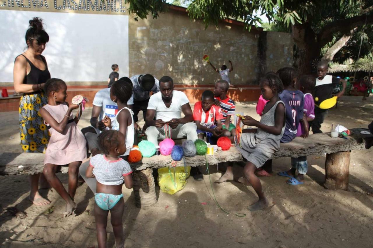 Гостевой дом Centre Touristique Et Culturel Casamance Diakene Ouolof Экстерьер фото